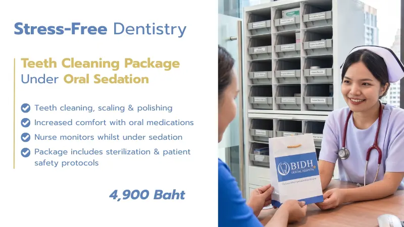teeth cleaning sedation